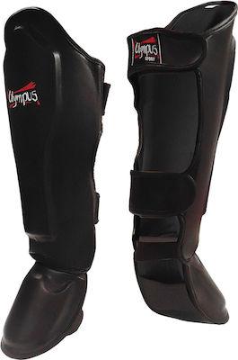 Olympus Sport Prince Shin Guards Adults Black