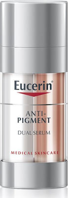 Eucerin Anti Pigment Dual Feuchtigkeitsspendend Serum Gesicht für Glanz , Aufhellung & Falten 30ml