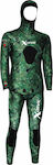 XDive Alga Open Cell Wetsuit Shaved with Chest Pad for Speargun Camouflage 3mm