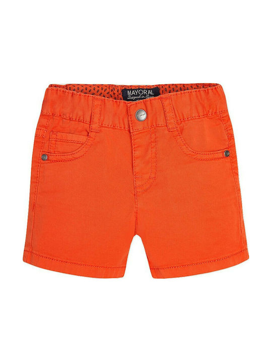 Mayoral Kids Shorts/Bermuda Fabric Orange