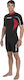 Seac Relax Monoshorts Wetsuit with Zip Black / Red 2.2mm