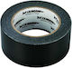 Fixman Hardware & Fixings Duct Tape Strong Black Self-Adhesive Fabric Tape Black 50mmx50m 1pcs
