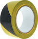 Allcolor Warning Black-Yellow Road Signage Marking Tape from Plastic in Yellow Colour 33m x 5cm