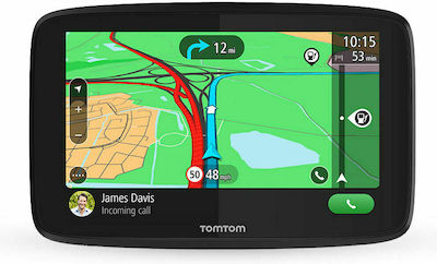 TomTom 6" Display GPS Device GO Essential 6" with Bluetooth / Wi-Fi and Card Slot 1PN6.002.10