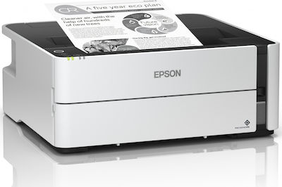 Epson EcoTank M1180 Ασπρόμαυρος Εκτυπωτής Inkjet με WiFi και Mobile Print