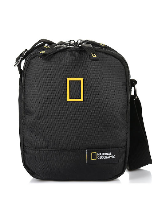 National Geographic Ανδρική Τσάντα Ώμου / Χιαστί σε Μαύρο χρώμα