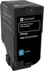 Lexmark 74C2SCE Original Toner Laser Printer Cyan