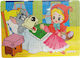 Holz Kinderpuzzle Rotkäppchen & Wolf 60pcs ToyMarkt