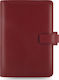 Filofax Metropol Personal Седмичен Организатор Червено 18.7x18.7см. Кожа