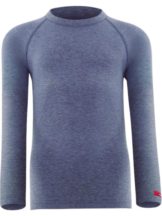 Blackspade Kinder Thermohemd Blau