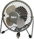 Telco USB Office/Home Rotating Fan Silver 401 4" Fan 180015