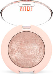 Golden Rose Nude Look Pearl Baked Eyeshadow Σκιά Ματιών σε Στερεή Μορφή με Ροζ Χρώμα 2.5gr