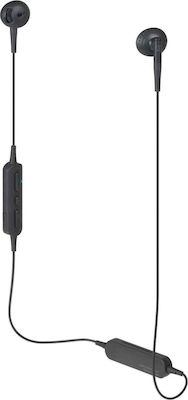 Audio Technica ATH-C200BT Earbud Bluetooth Handsfree Ακουστικά Μαύρα