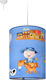 Starlight Kids Plastic Single Ceiling Light Pendant Light Cowboys Blue