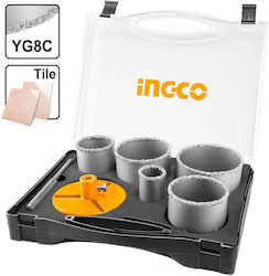 Ingco Ποτηροτρύπανο Διαμαντέ Καρβιδίου 33mm έως 83mm Ingco Ποτηροτρύπανο Διαμαντέ Καρβιδίου 33mm έως 83mm