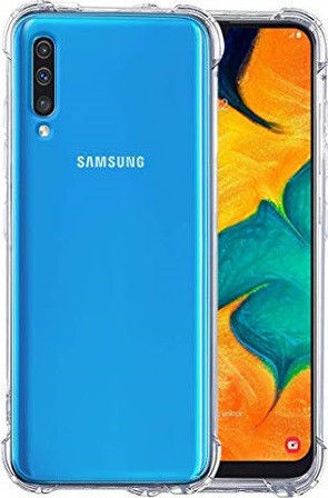 Anti-Shock Back Cover Silicone 0.5mm Transparent (Galaxy A40)