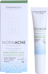 Dermedic Normacne Therapy Acne & Blemishes Cream Suitable for Oily Skin 15gr