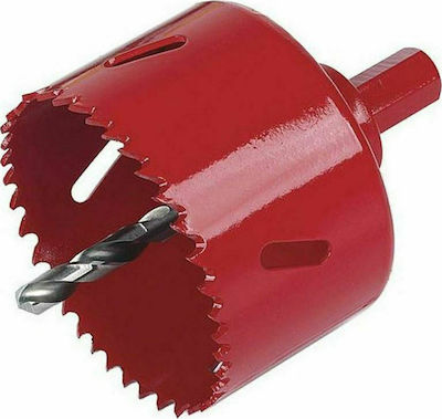 Wolfcraft Hole Saw Set BiM HSS Dry Cutting with Diameter 29mm for Wood, Metal and Plastic