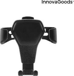 InnovaGoods Mobile Phone Holder Car with Adjustable Hooks Black