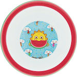 Laken Baby Food Bowl Freskito made of Melamine Red LMBF