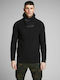 Jack & Jones Men's Long Sleeve Sweater Black