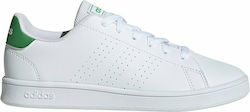 Adidas Παιδικά Sneakers Advantage Cloud White / Green / Grey Two
