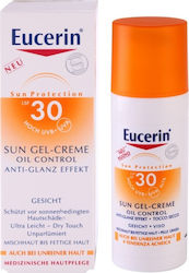 Eucerin Sun Gel-Creme Oil Control SPF30 Слънцезащитен крем Гел 50мл