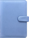 Filofax Saffiano Personal Weekly Organizer Blue 18.8x18.8cm