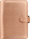 Filofax Saffiano Personal Weekly Organizer Pink Leather 18.8x18.8cm