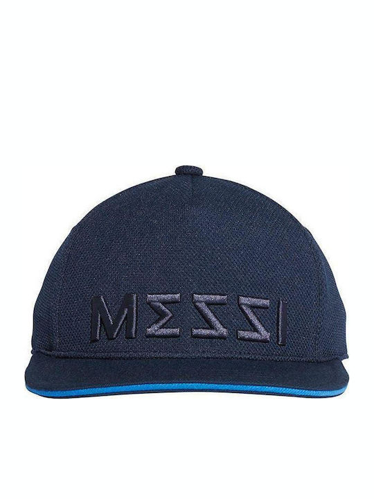 adidas Kinderhut Jockey Stoff Messi Marineblau