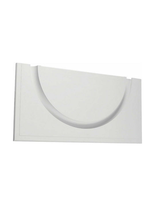 Aca Modern Wall Lamp with Integrated LED White Width 100cm