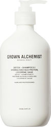 Grown Alchemist Detox 0.1 Hydrolyzed Silk Protein Lycopene and Sage Shampoos Deep Cleansing for All Hair Types 500ml