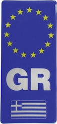 Auto Gs Adhesive Flag for Car GR