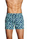 Gant Men's Swimwear Shorts Navy Blue with Patterns