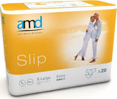 AMD Incontinence Slip Extra Inkontinenz-Windeln XLarge 20Einheiten