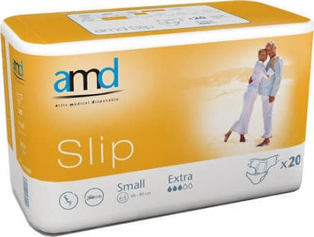 AMD Incontinence Slip Extra Inkontinenz-Windeln Klein 20Einheiten