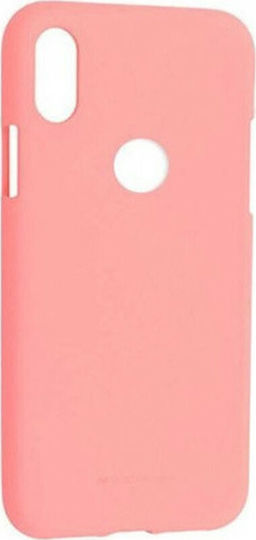Mercury Soft Feeling Back Cover Silicone Pink (Redmi 7)