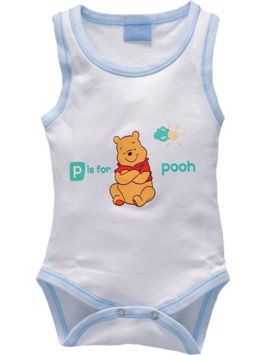 Disney Winnie The Pooh Без ръкави Бял