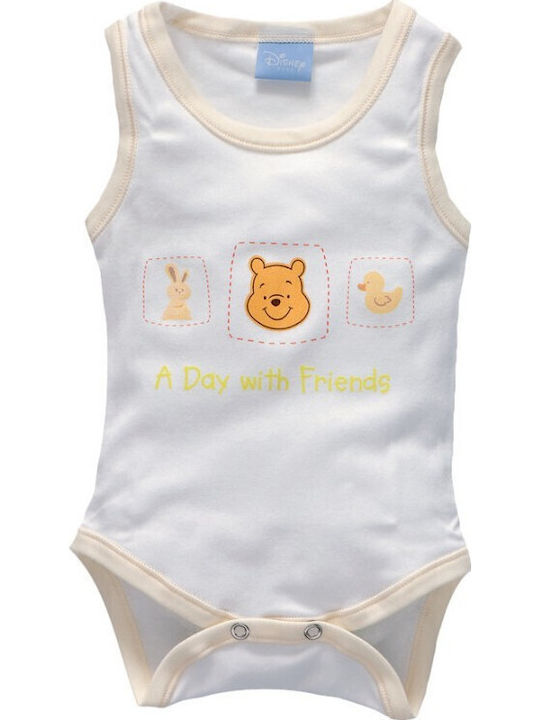 Disney Winnie The Pooh Κορμάκι Λευκό