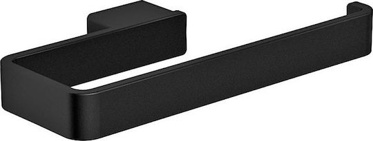 Langberger Series 123 Single Wall-Mounted Bathroom Ring ​20x2cm Black