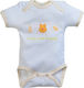 Disney Winnie The Pooh Baby Bodysuit Underwear Short-Sleeved White