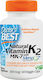 Doctor's Best Natural Vitamin K2 Mk7 With MenaQ7 Витамин за Здравето на костите 100mcg 60 вегетариански капсули