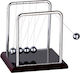Out of the Blue Newton's Cradle Office Decor Accessory for Desk Decoration Made of Metal 12x12x15cm in Silver Color