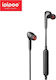 Ipipoo AP-7 In-ear Bluetooth Handsfree Ακουστικά με Αντοχή στον Ιδρώτα Μαύρα