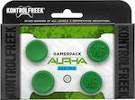 KontrolFreek Gamerpack Ръкохватки за палци Alpha за PS4 в Зелен цвят