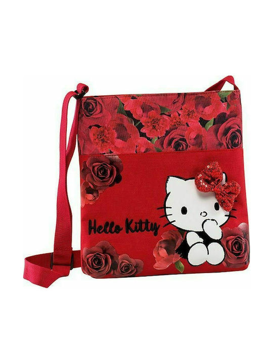 Graffiti Roses Kids Bag Shoulder Bag Red