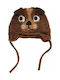 Dpam Kids Beanie Fabric Brown