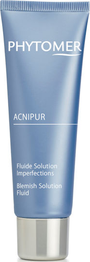 Phytomer Acnipur Blemish Solution Fluid Light Cream Face Day for Oily Skin 50ml