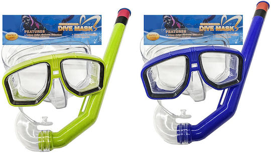 Summertiempo Tauchmaske mit Schnorchel Verschiedene Designs oder Farben