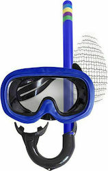 Summertiempo Diving Mask with Snorkel Kids Blue